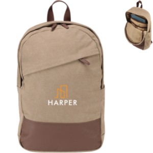 Everyday 16oz. Cotton Canvas Backpack - ST9361