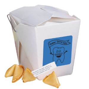 Take Out Fortune Cookie Container, 2 Cookies - MD4805