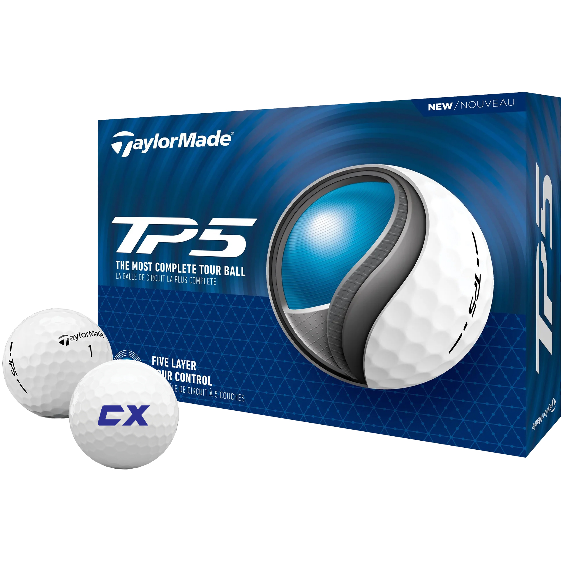 Product Photo 1 TaylorMade® TP5 12 Golf Ball Box