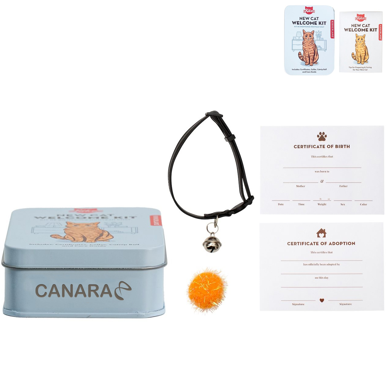 Product Photo 1 Kikkerland® Cat Welcome Kit