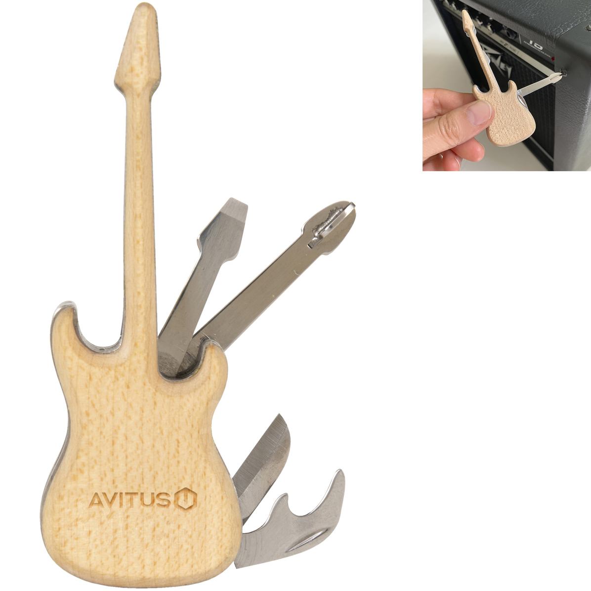 Product Photo 1 Kikkerland® Guitar Multi-Tool