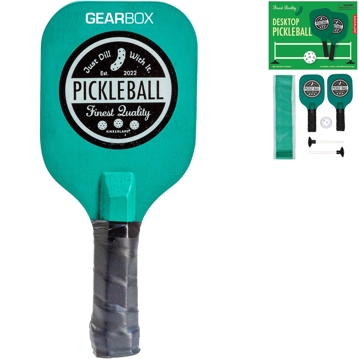 Product Photo 1 Kikkerland® Desktop Pickleball Game