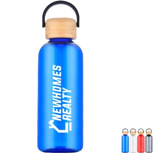 Sanzio rPET Bottle w/ Bamboo Lid, 21oz. - AR2027
