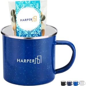 Espresso Mix & Speckled Camping Mug Gift Set - PV1137