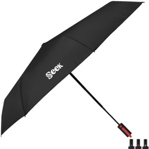 Telescopic rPET Folding Umbrella, 42" Arc - HT7072