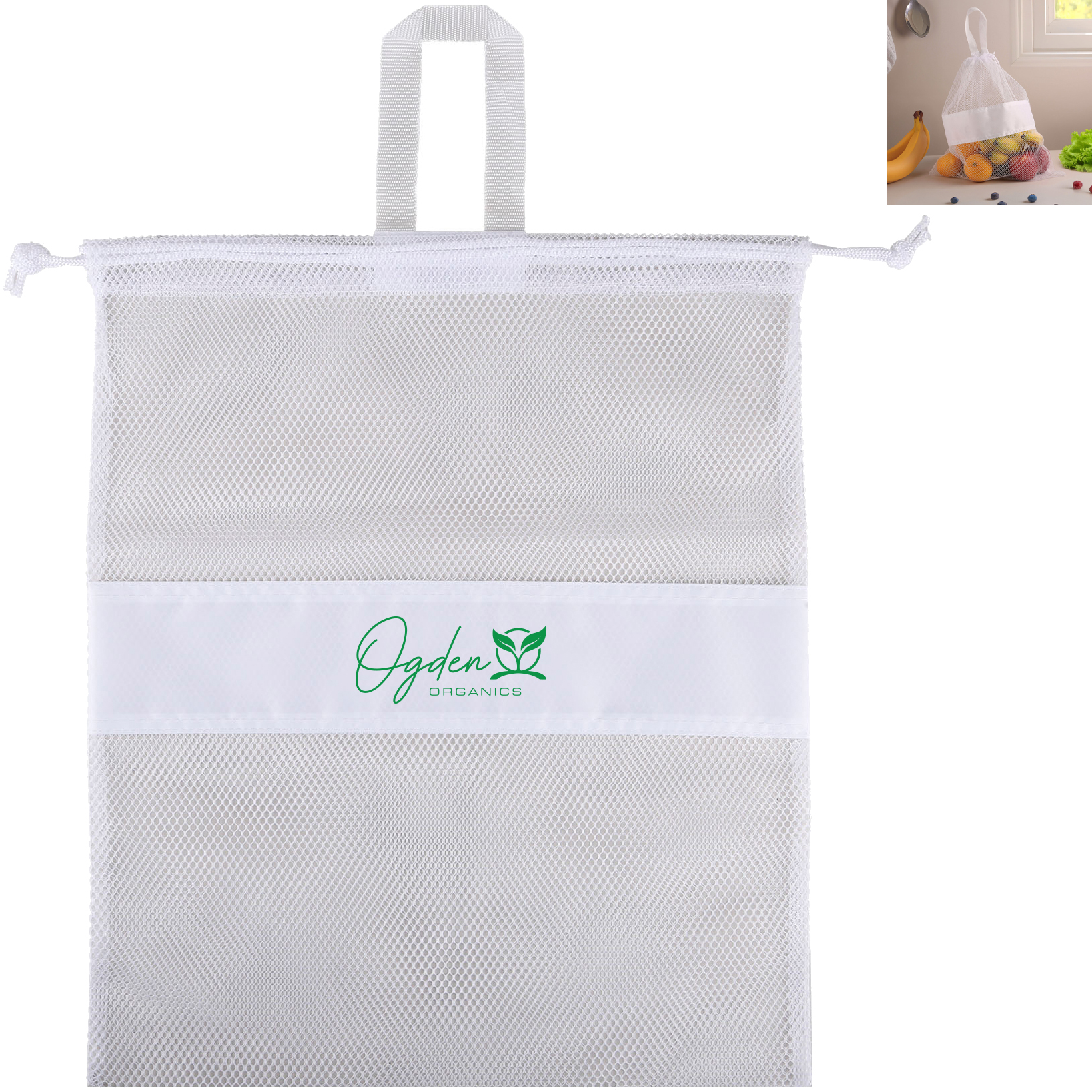 Product Photo 1 Bio-Liiv Drawstring Mesh Produce Bag