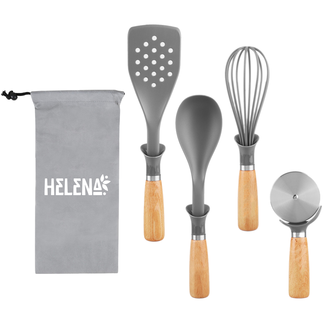 Product Photo 1 Four-Piece reGen Beechwood Utensil Set