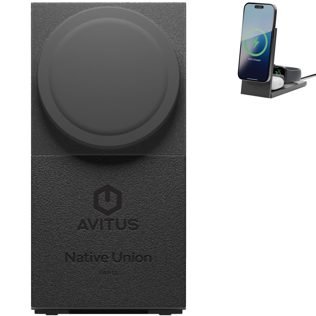 Product Photo 1 Native Union® Rise 3-in-1 Qi2 Wireless Charger