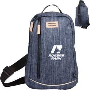 The Goods™ Navy Heather Recycled Sling - BT2524