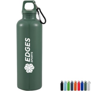 Race Recycled Bottle w/ Carabiner Clip, 25oz. - BT2532