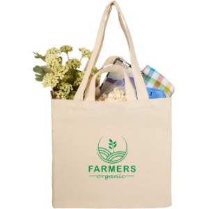 Dual Carry 6oz. Organic Cotton Tote - BT2539