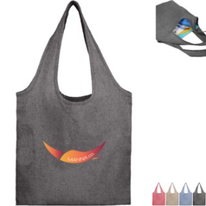 Bungalow 5oz. Recycled Cotton Twill Shopper Tote - BT2533