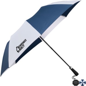 Recycled Auto Open Folding Golf Umbrella, 58" Arc - LD5646