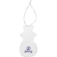 Acrylic Style Snowman Ornament