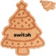 Christmas Tree Cork Coaster