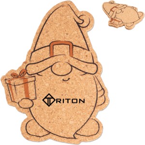 Gnome Cork Coaster - WO1797