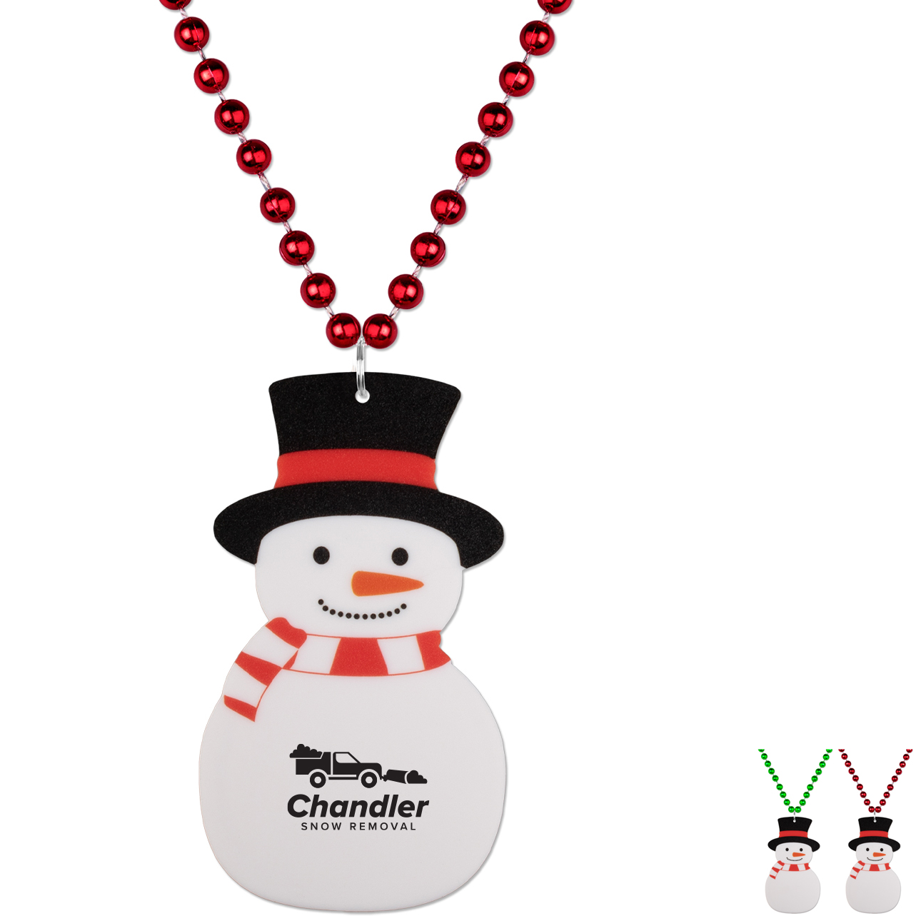 Product Photo 1 Snowman Medallion Beads