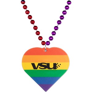 Heart Pride Medallion Beads - WO1805