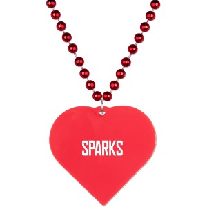 Heart Medallion Beads - WO1806