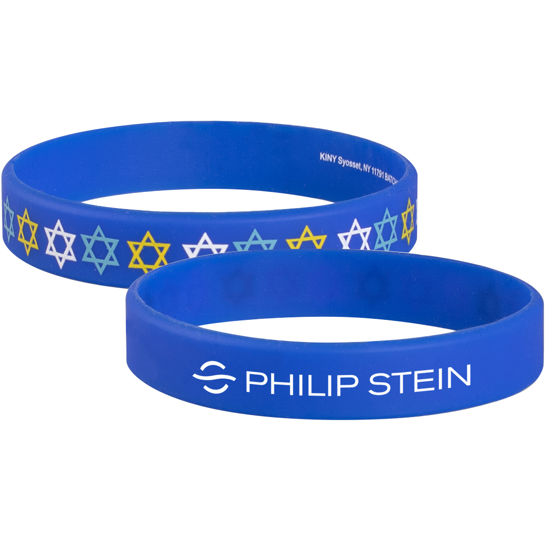 Product Photo 1 Hanukkah Silicone Wristband Bracelet