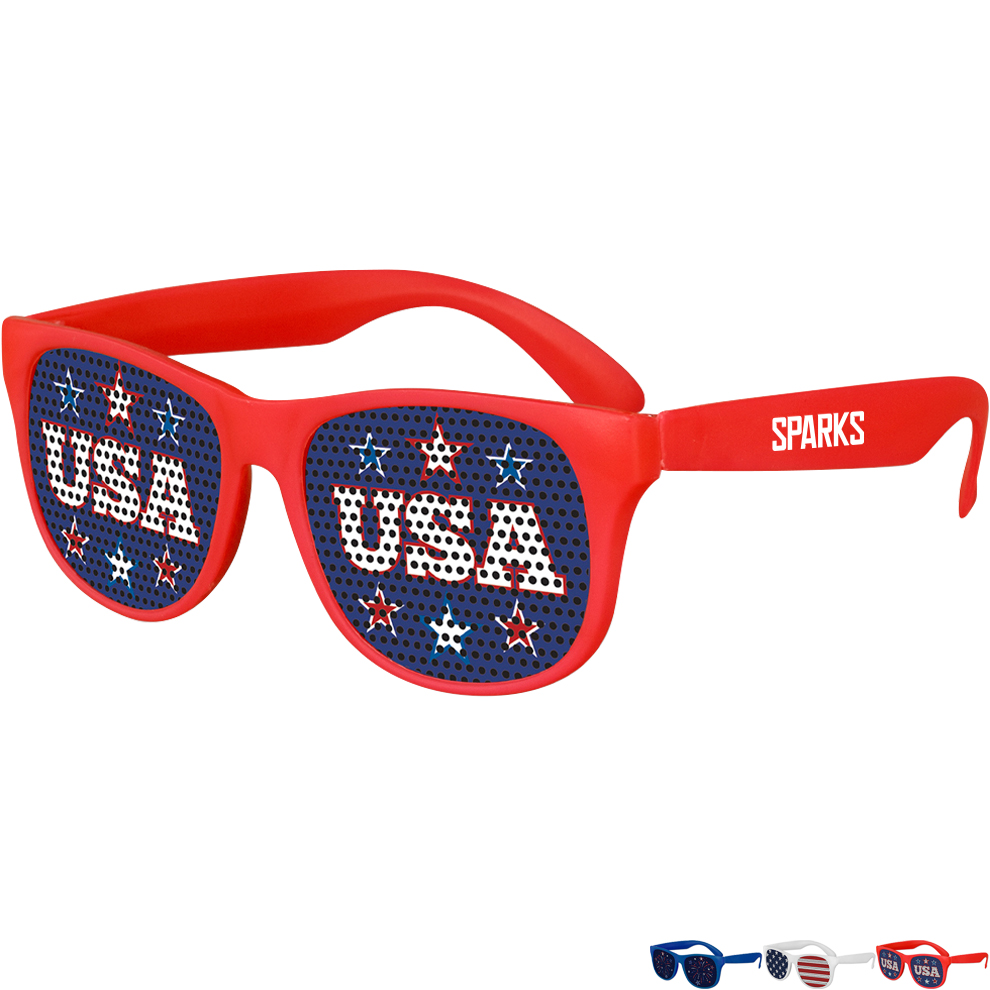 Product Photo 1 USA Patriotic Art Pinhole Sunglasses