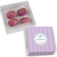 Birthday Cake Macaron Box, 4 Pack