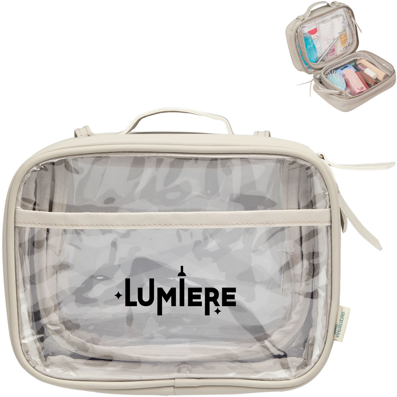 Product Photo 1 Wellable™ Clear Travel Case