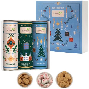 Crave Cookie Collection, 3 Tubes - Chocolate Chip, Peppermint & Salted Caramel - MD9733