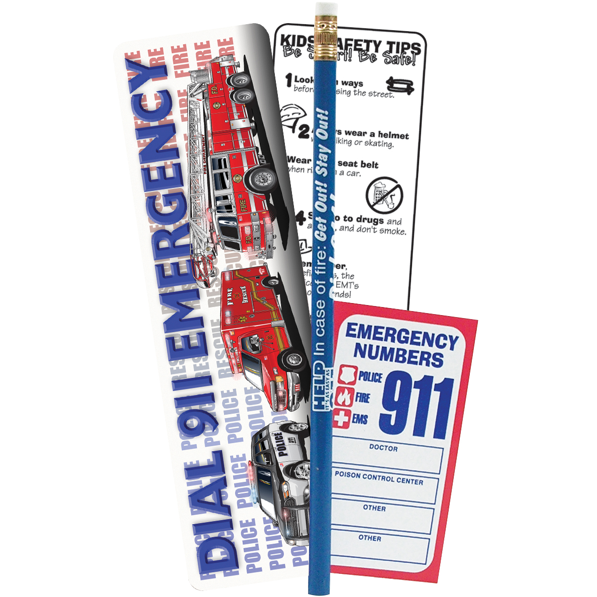Product Photo 1 Dial 911 Teaching Aid Kit, Stock