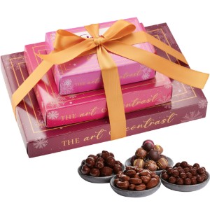 Chocolate Medley Suite Treat Box Trio - MD9763