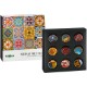 Artisan Truffle Box, 9 Pieces - Raspberry, Hazelnut, Rum, Tiramisu