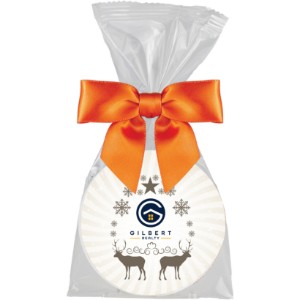 Iced Shortbread 3" Cookie in Bow Bag - MD9781