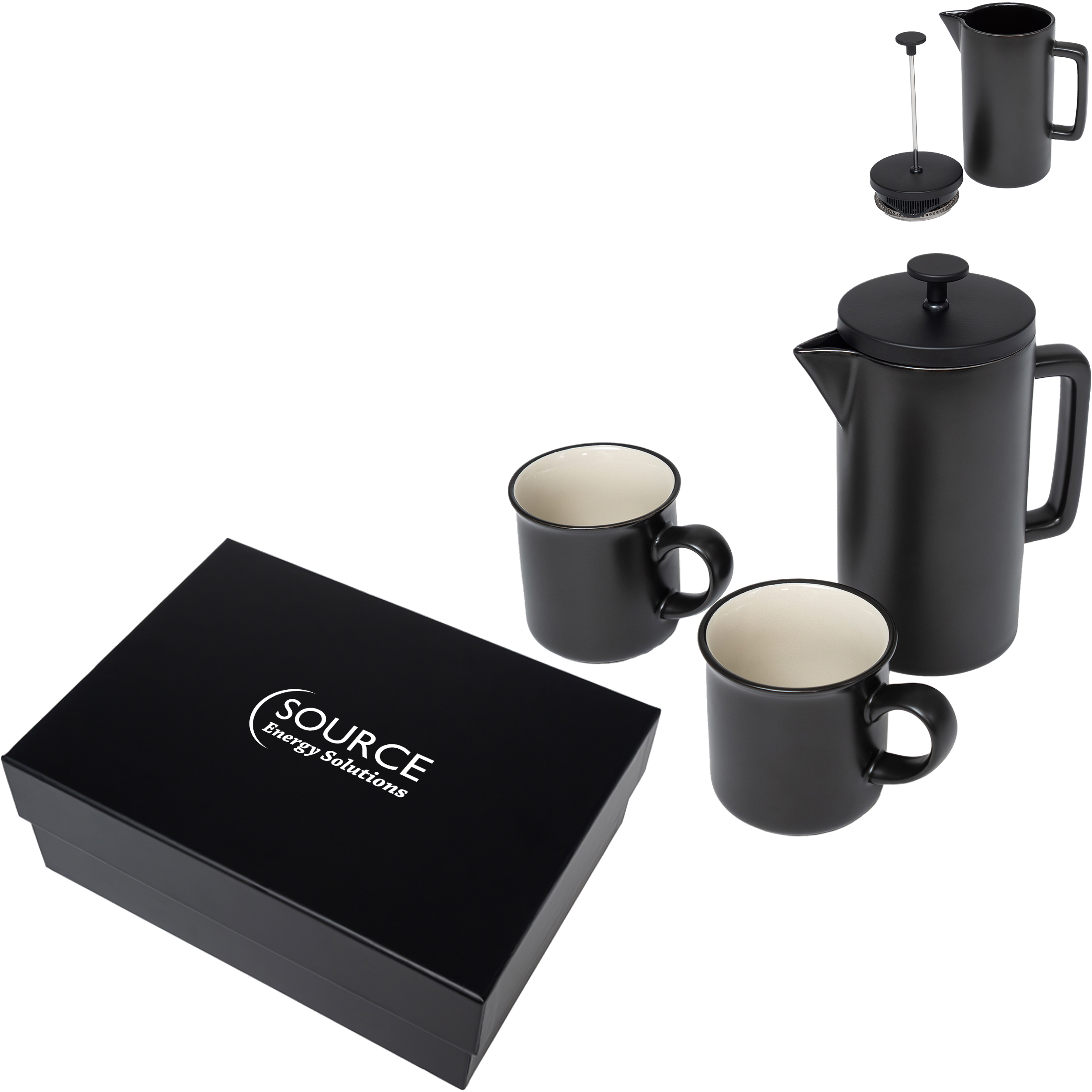 Product Photo 1 Highland Porcelain French Press Coffee Set