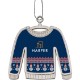 Ugly Sweater Holiday Ornament