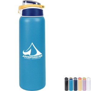 Maui Stainless Flip-Up Spout Bottle, 28oz. - XP1450