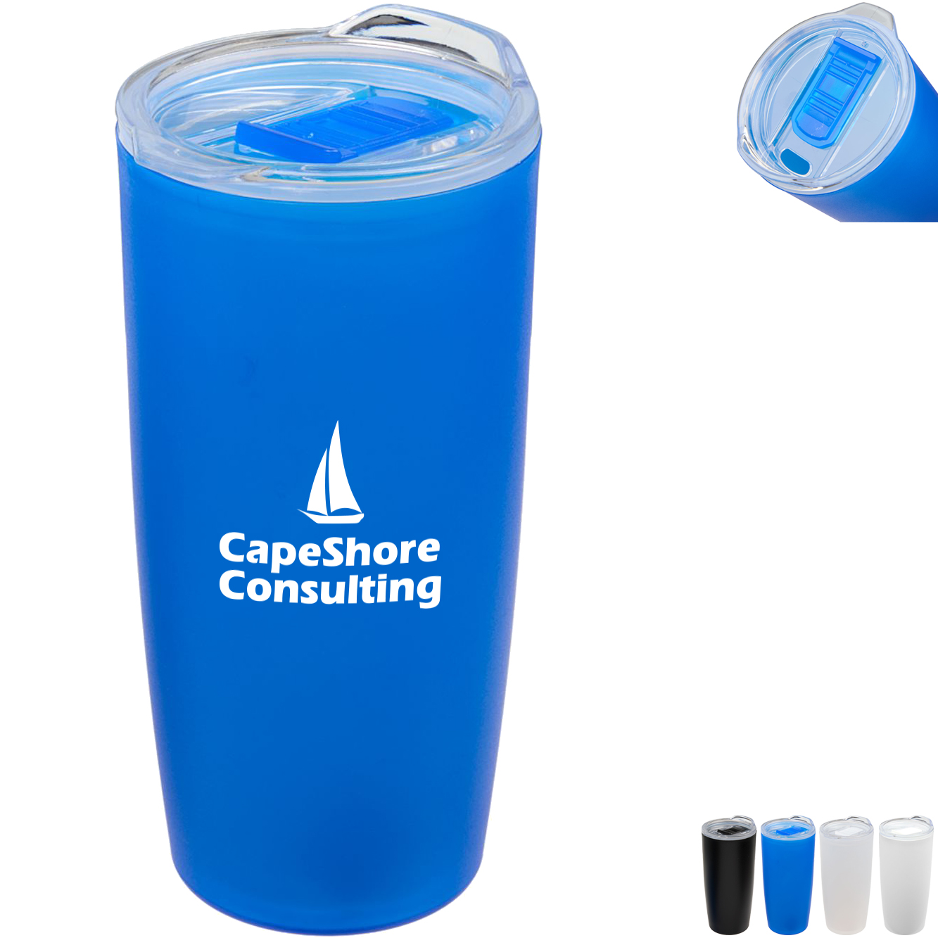 Product Photo 1 Coastal rPET Double Wall Tumbler, 22oz.