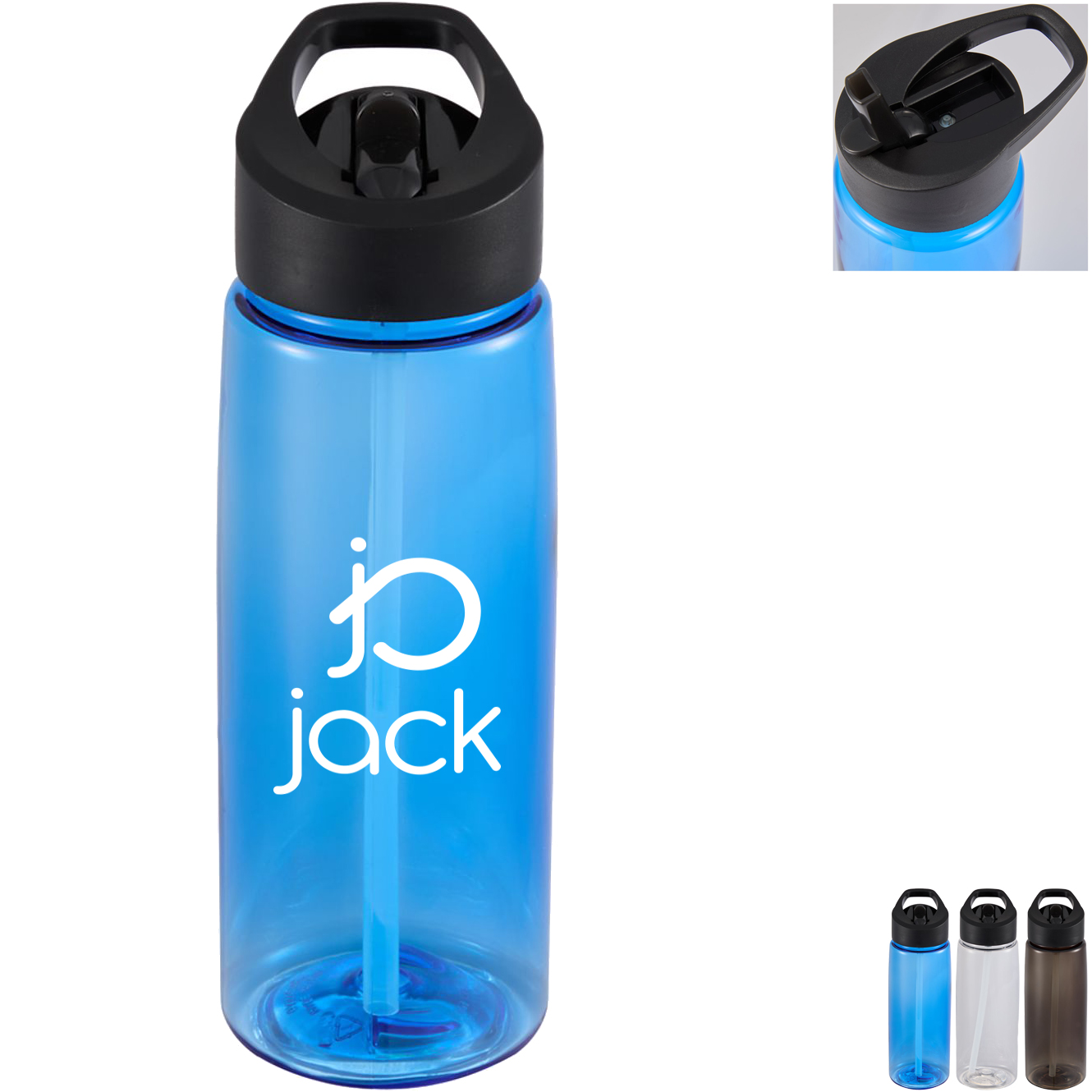 Product Photo 1 Flair Tritan™ Bottle w/ Flip Straw Lid, 26oz.