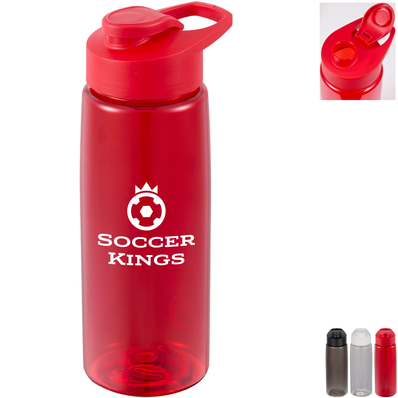 Product Photo 1 Flair Tritan™ Bottle w/ Pop-Open Drink-Thru Lid, 26oz.