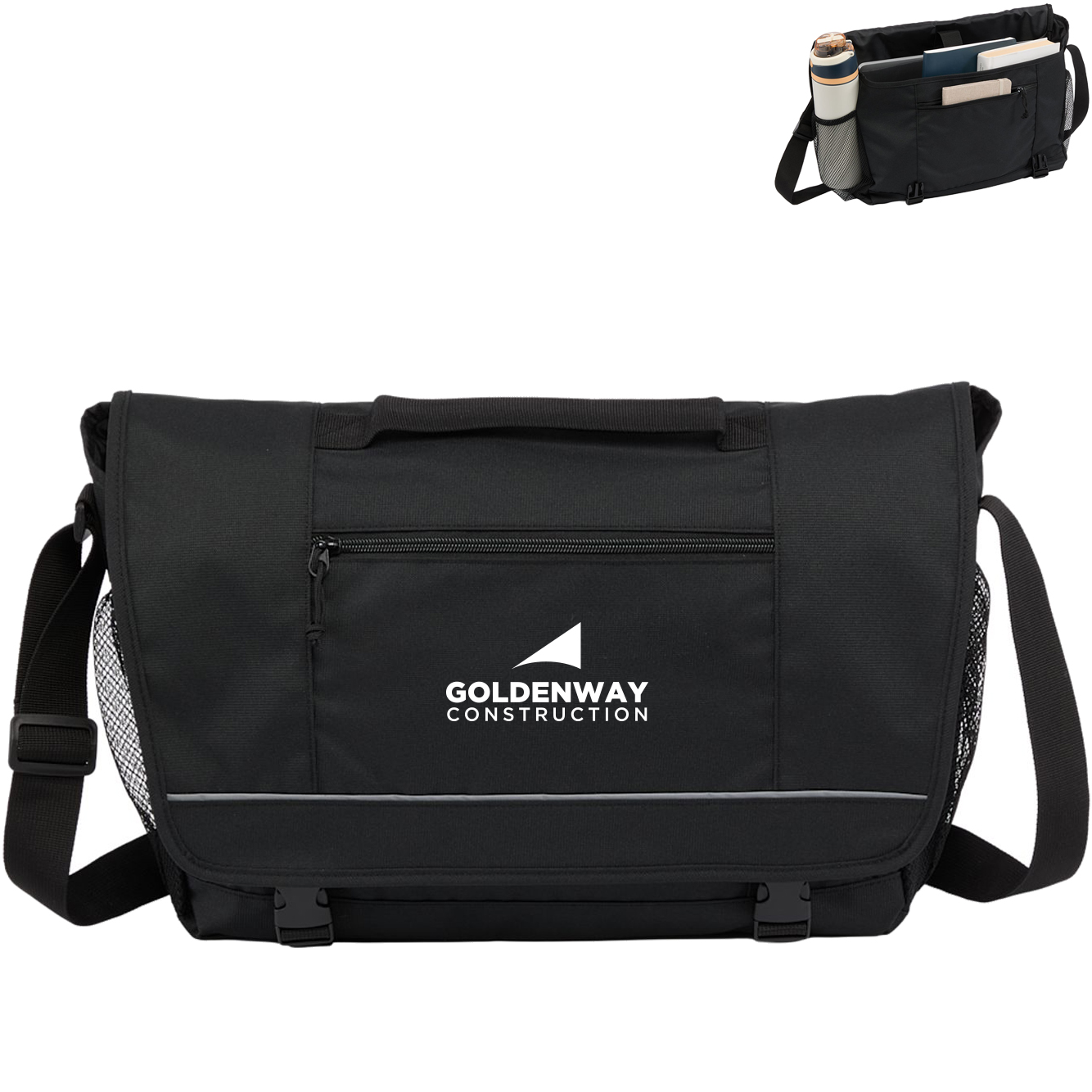 Product Photo 1 Classic Recycled Messenger Bag