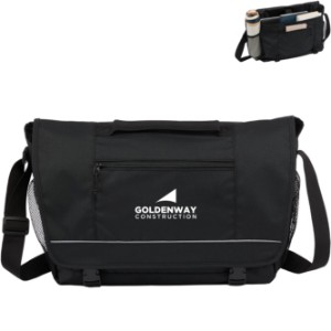 Classic Recycled Messenger Bag - LD5671