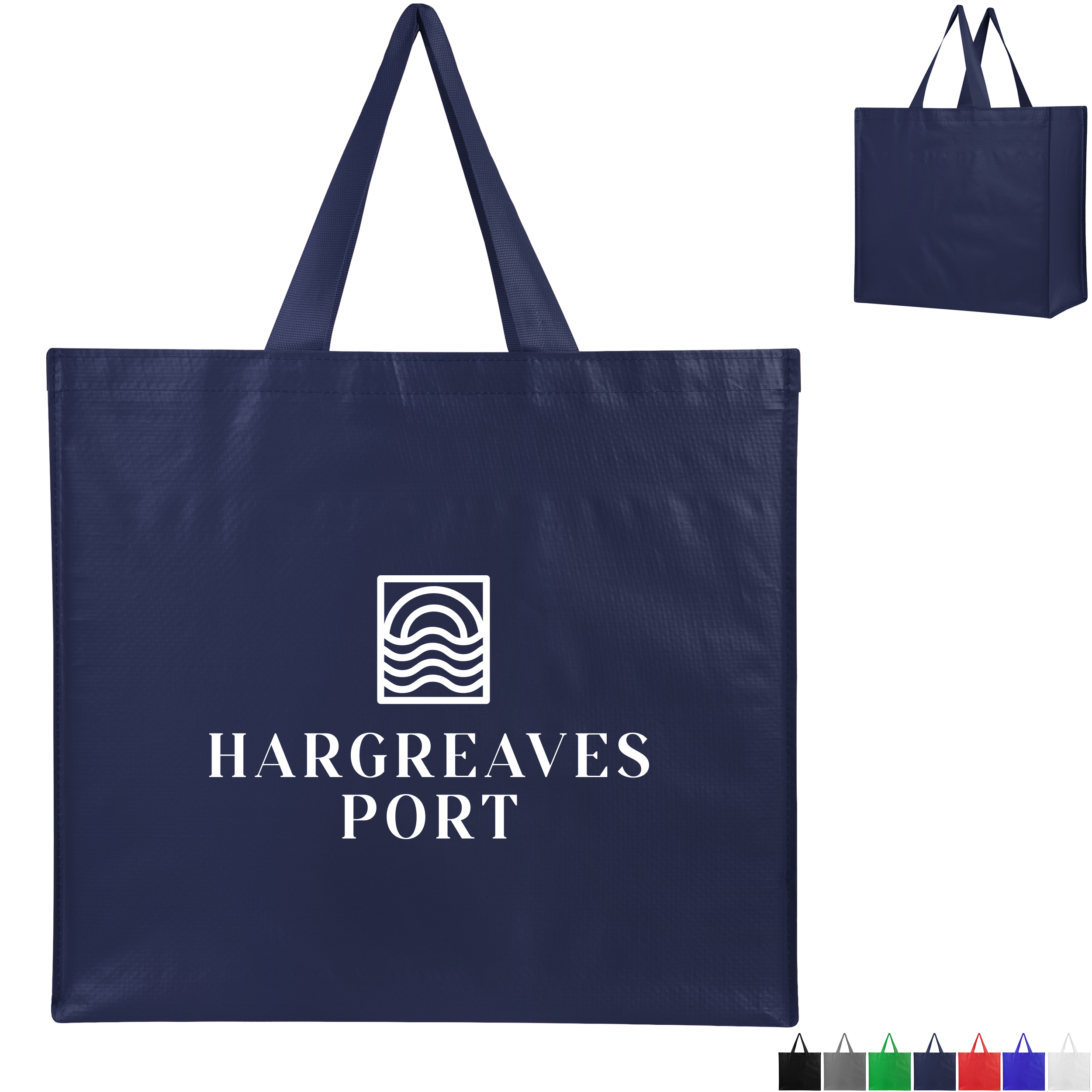 Product Photo 1 Harvest Haul Recycled Non-Woven Shopper Tote Bag