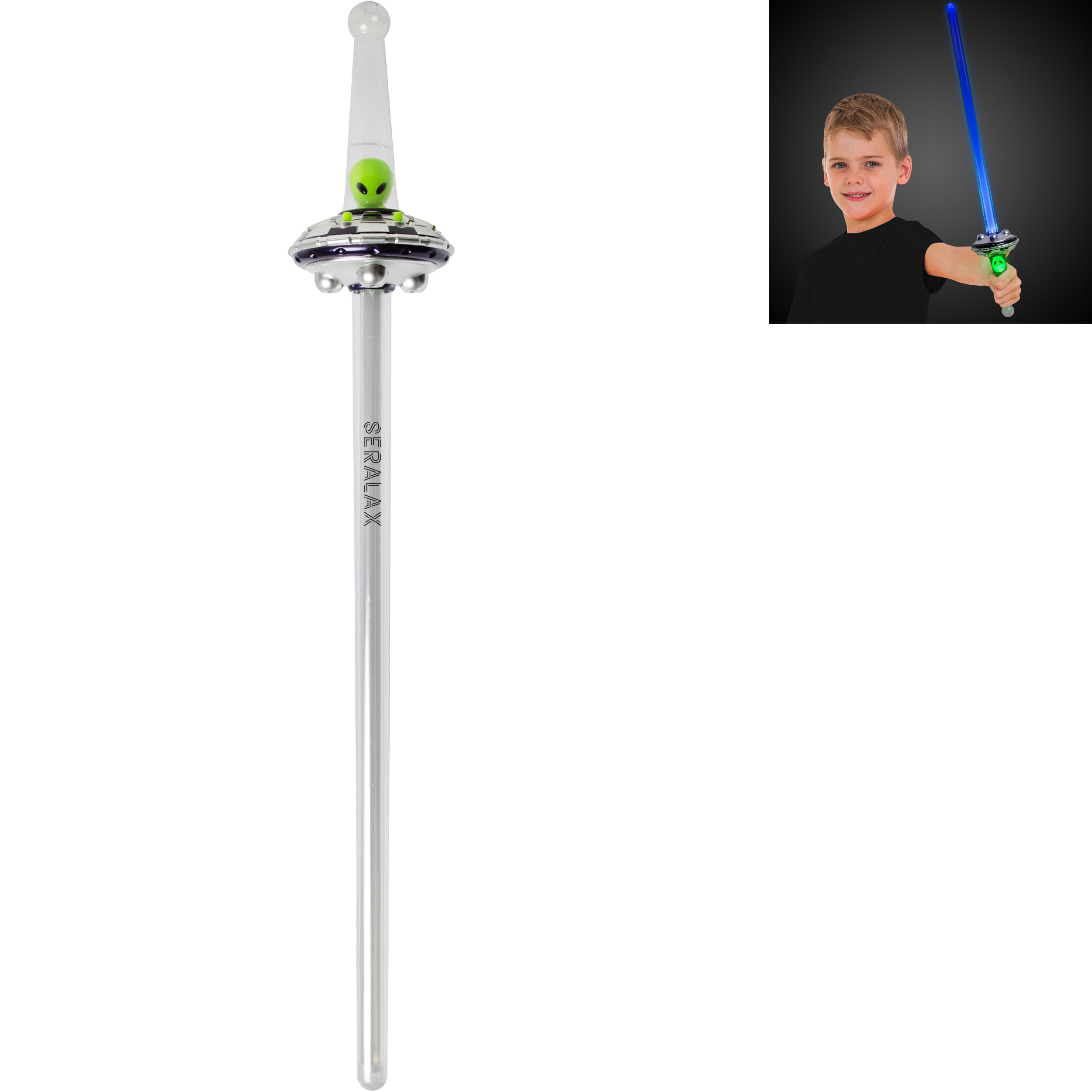 Product Photo 1 Light Up UFO Sword w/ Sound, 24"