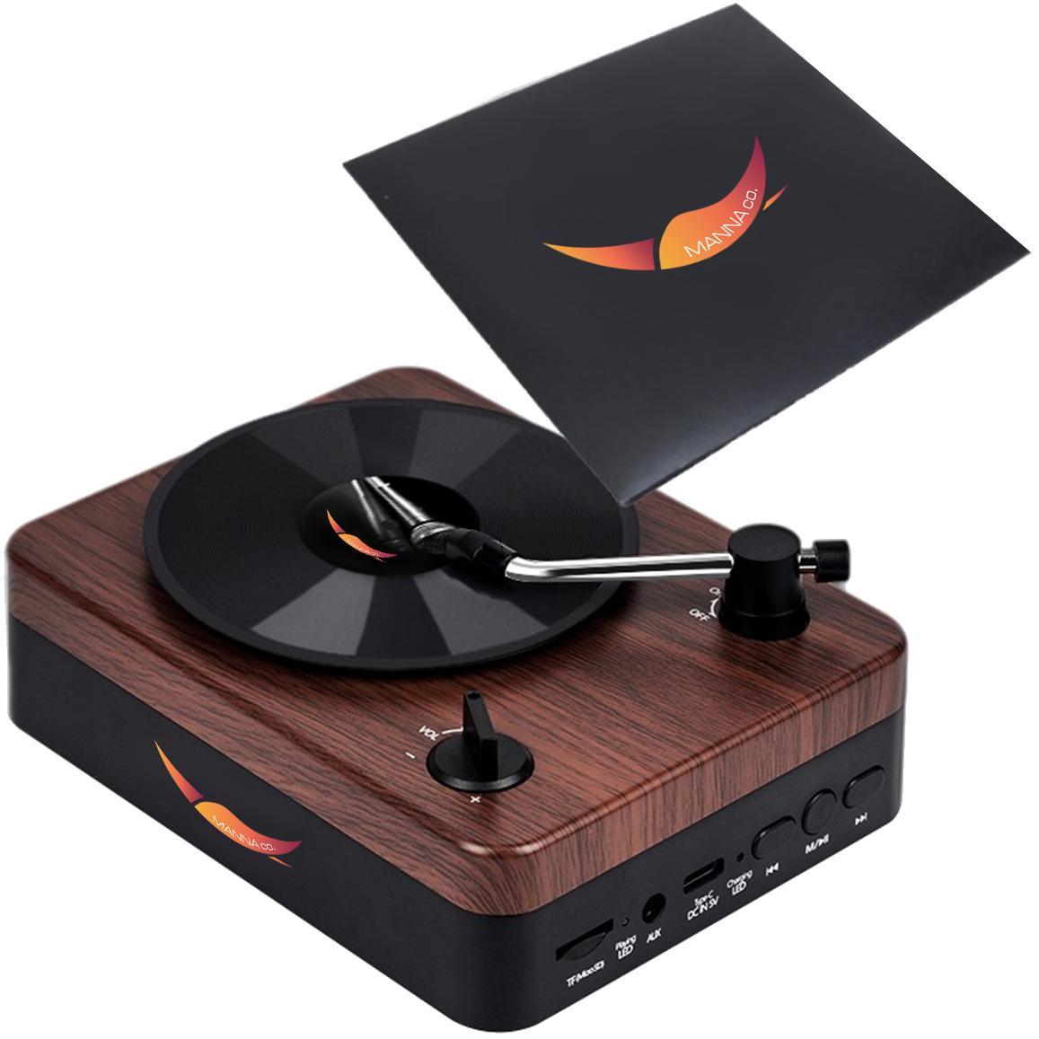 Product Photo 1 Turntable Wireless Speaker w/ Custom Record Envelope