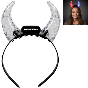 Light Up Crystal Devil Horns - BX1721