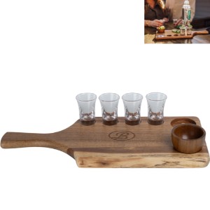 Tahona Tequila Acacia Serving Tray - PK2377