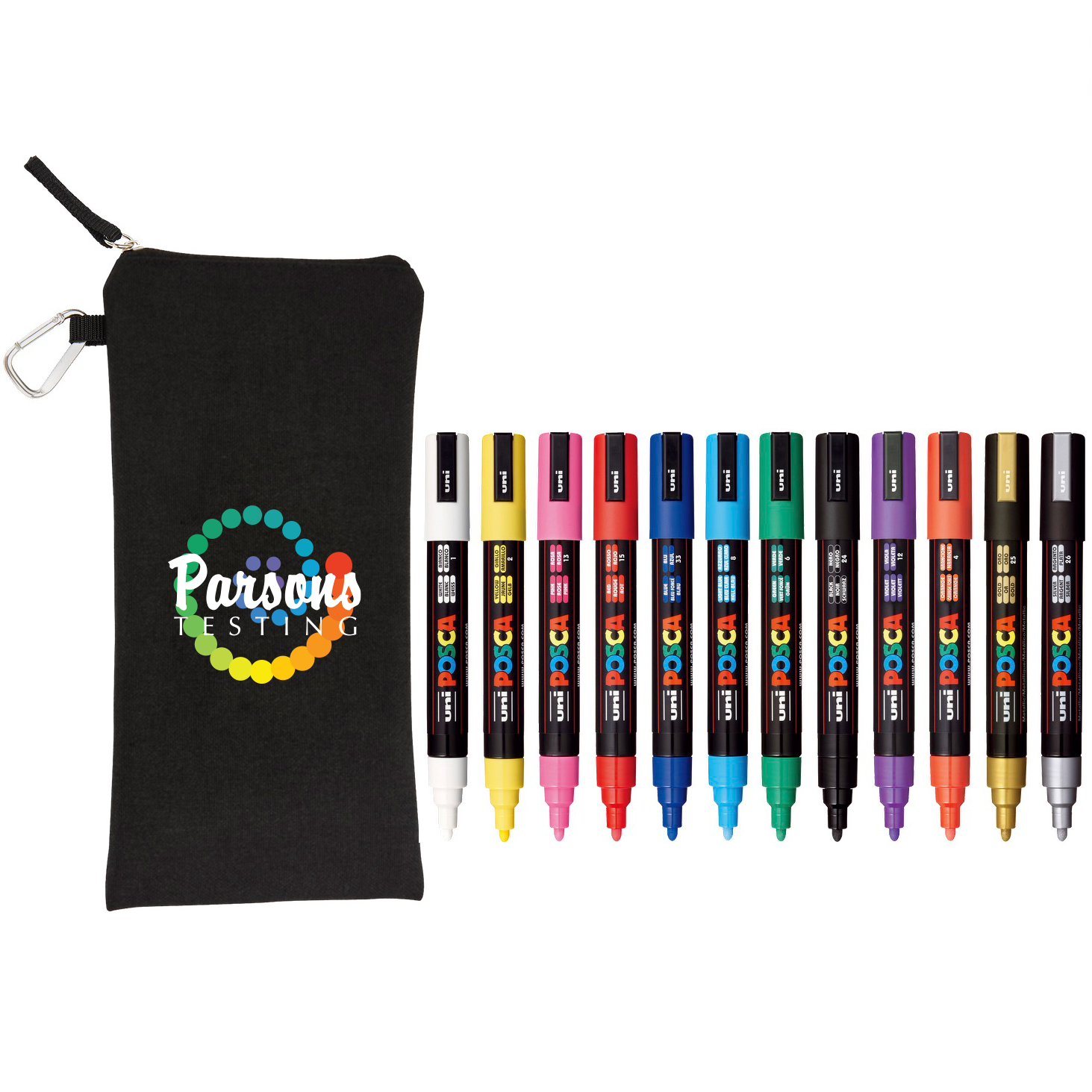 Product Photo 1 POSCA® 12-Piece Basic Marker Set w/ Bag