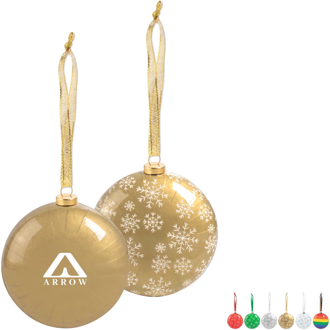 Product Photo 1 Shatterproof Holiday Ornament with Ribbon