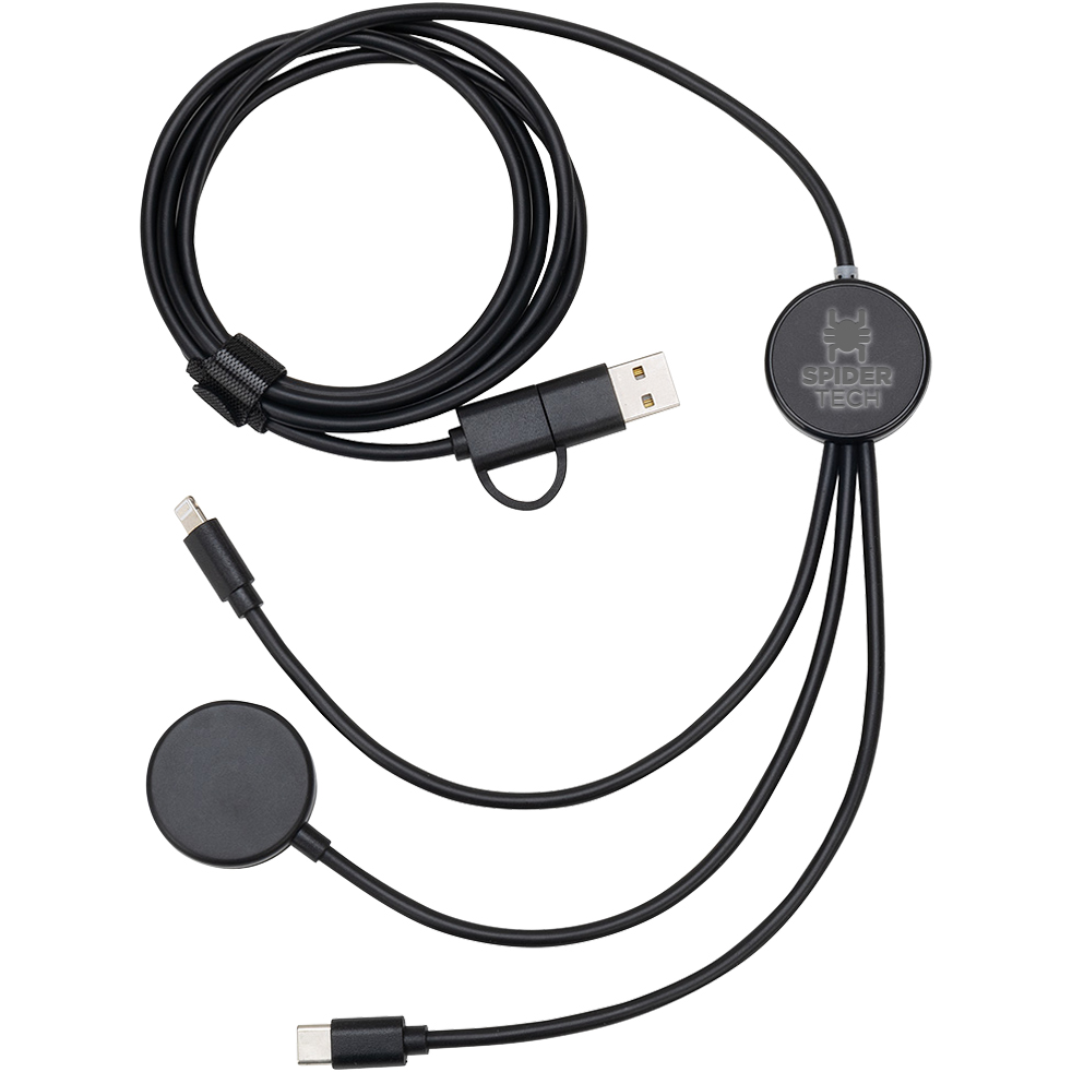 Product Photo 1 Infinity 5-in-1 48" Charging Cable w/ Watch Charger & Light-Up Logo