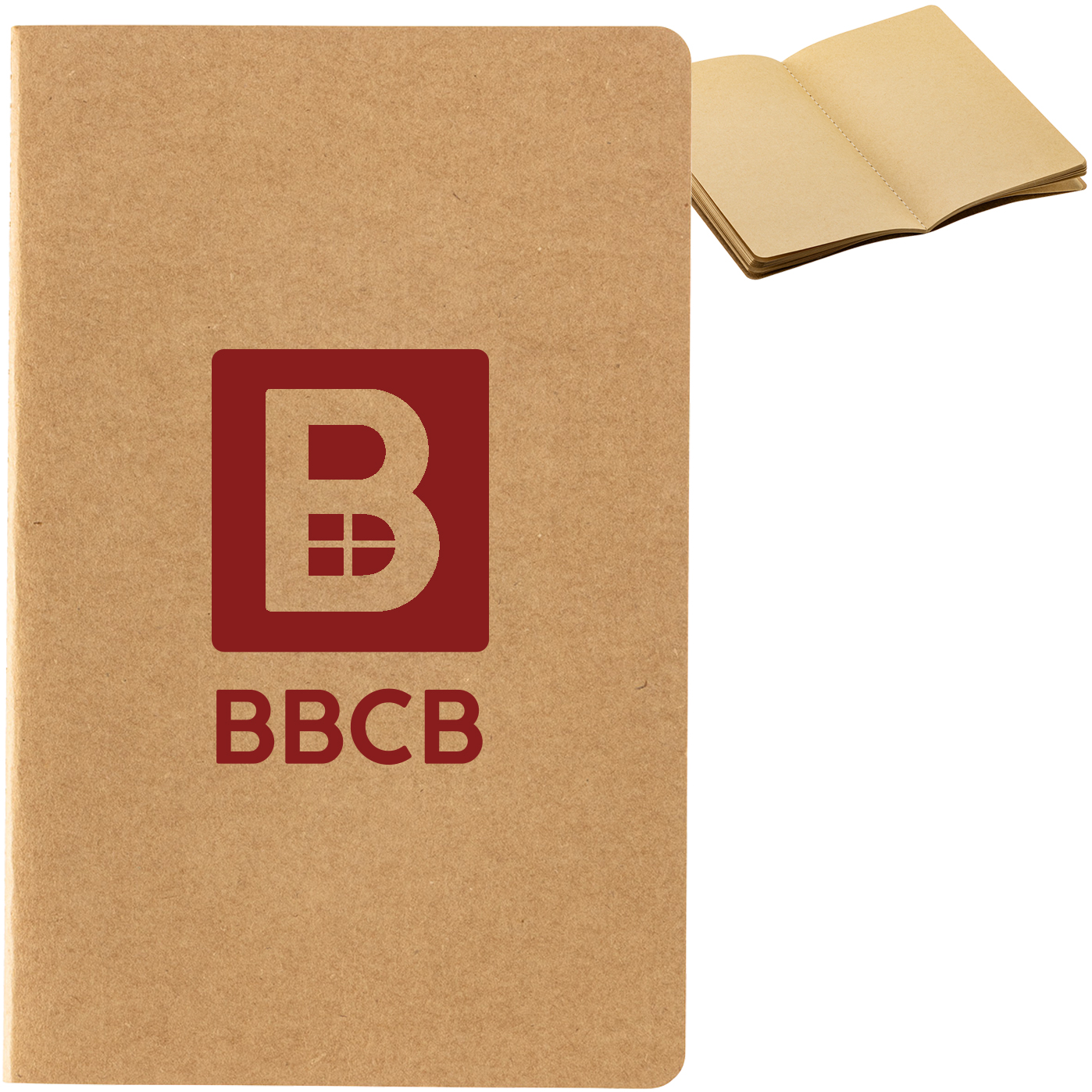 Product Photo 1 Evergreen Kraft Notebook, 5-3/8" x 8-1/4"