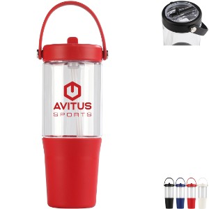 Harbor Recycled Single Wall Tumbler w/ Straw, 40oz. - AR2088